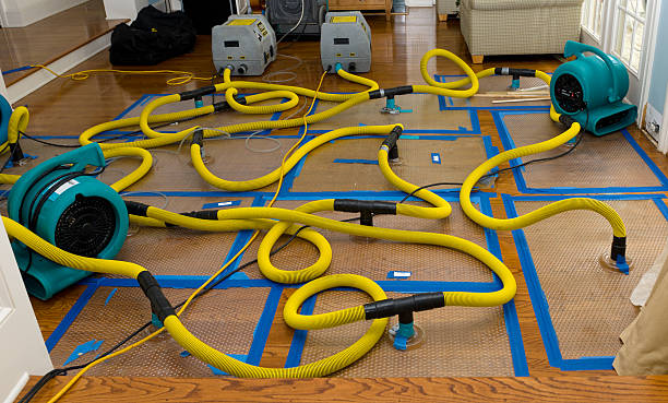 Professional Water Damage Restoration technician working in Montgomery, GA